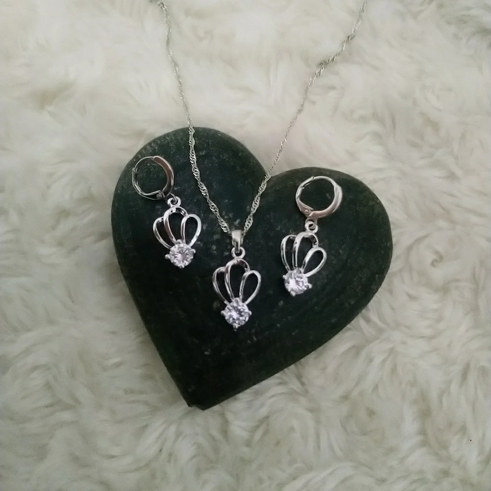 925 Silver jewelry set - Picture 4 of 5